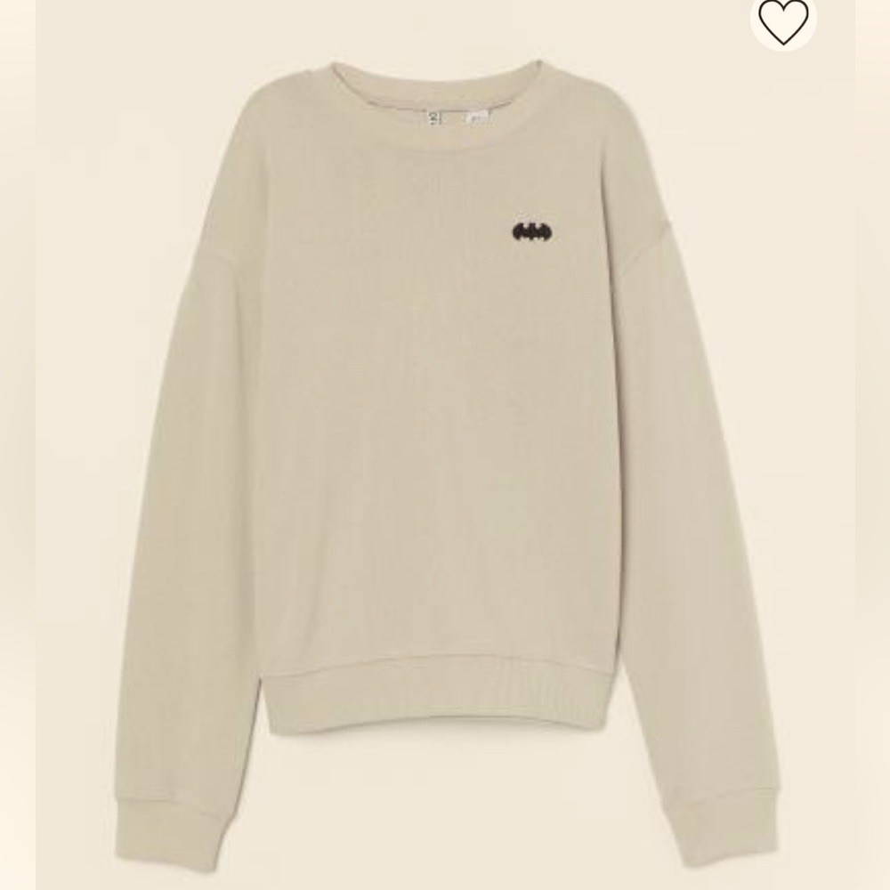 H&M Sweatshirt with Embroidery